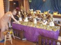 Rocznica instalacji Sri Sri Pancia Tattvy w Nowym Szantipur