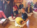 Rocznica instalacji Sri Sri Pancia Tattvy w Nowym Szantipur